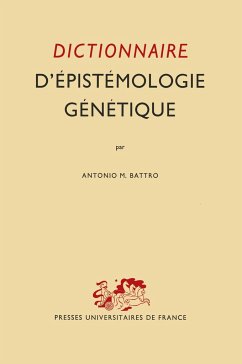 Dictionnaire D¿épistémologie Génétique