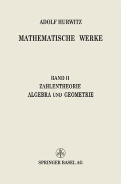 Mathematische Werke - Hurwitz, Adolf