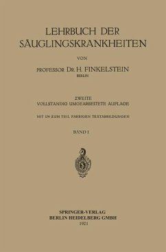 Lehrbuch der Säuglingskrankheiten - Finkelstein, Heinrich