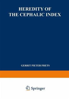 Cover Heredity of the Cephalic Index