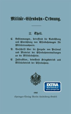 Militär-Eisenbahn-Ordnung - Berlin, E.S. Mittler & S.