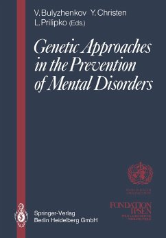 Genetic Approaches in the Prevention of Mental Disorders