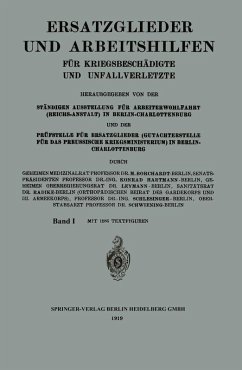 Ersatzglieder und Arbeitshilfen Cover Ersatzglieder und Arbeitshilfen