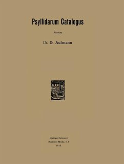 Psyllidarum Catalogus - Aulmann, Dr. G.