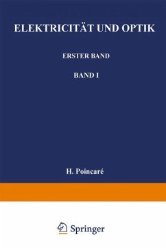 Elektricität und Optik - Poincaré, Poincaré;Jaeger, W.;Gumlich, E.