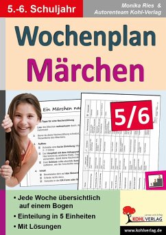 Wochenplan Märchen 5/6 - Ries, Monika