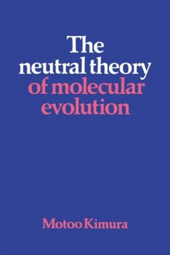 Neutral Theory of Molecular Evolution (eBook, PDF) - Kimura, Motoo