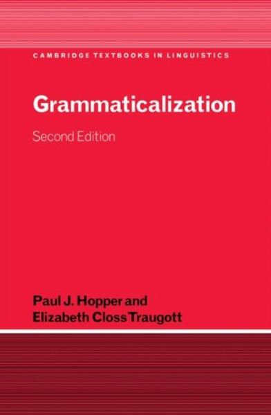 Grammaticalization (eBook, PDF) Grammaticalization (eBook, PDF)