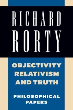 Objectivity, Relativism, and Truth: Volume 1 (eBook, PDF) - Rorty, Richard
