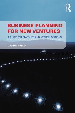 Business Planning for New Ventures (eBook, PDF) - Butler, David