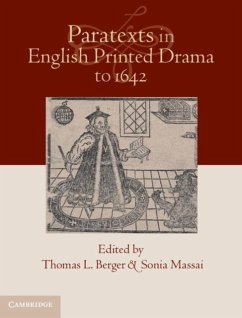 Cover Paratexts in English Printed Drama to 1642 (eBook, PDF)