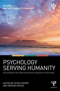 Cover Psychology Serving Humanity: Proceedings of the 30th International Congress of Psychology (eBook, ePUB)