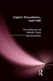 English Masculinities, 1660-1800 (eBook, ePUB)