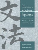 Introduction to Modern Japanese: Volume 1, Grammar Lessons (eBook, PDF)