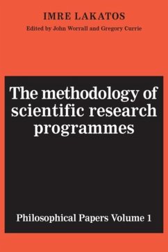 Methodology of Scientific Research Programmes: Volume 1 (eBook, PDF) - Lakatos, Imre