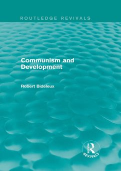 Cover Communism and Development (Routledge Revivals) (eBook, ePUB)