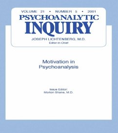 Cover Motivation and Psychoanalysis (eBook, PDF)