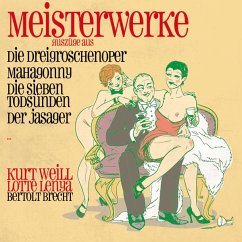 Meisterwerke-Dreigroschenoper,Mahagonny (Az) - Lenya,Lotte-Weill,Kurt-Brecht,Bertolt