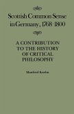 Scottish Common Sense in Germany, 1768-1800 (eBook, PDF)