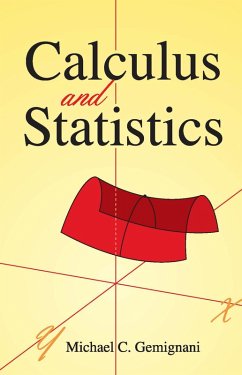 Calculus and Statistics (eBook, ePUB) - Gemignani, Michael C.