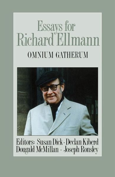 Essays for Richard Ellmann (eBook, PDF) Essays for Richard Ellmann (eBook, PDF)