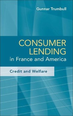 Cover Consumer Lending in France and America (eBook, ePUB)