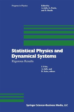 Statistical Physics and Dynamical Systems - Fritz;JAFFE;SZASZ