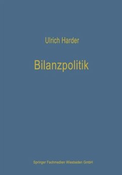 Bilanzpolitik - Harder, Ulrich