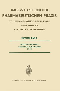 Hagers Handbuch der Pharmazeutischen Praxis - Hager, Hans Hermann Julius;Kern, Walther;List, Paul Heinz