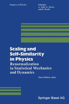 Scaling and Self-Similarity in Physics - FRÖHLICH