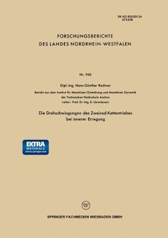 Die Drehschwingungen des Zweirad-Kettentriebes bei innerer Erregung - Rachner, Hans-Günther