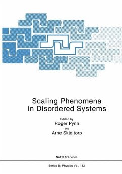 Scaling Phenomena in Disordered Systems - Pynn, Roger;Skjeltorp, Arne