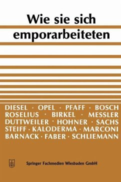 Wie sie sich emporarbeiteten - Schriftleitung des "Aufstiegs"