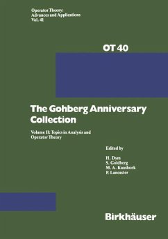 The Gohberg Anniversary Collection - Dym, H.;Lancaster;Goldberg