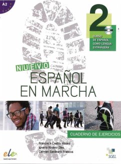 Nuevo Español en marcha 2. Arbeitsbuch mit Audio-CD - Castro Viúdez, Francisca; Rodero Díez, Ignacio; Sardinero Franco, Carmen