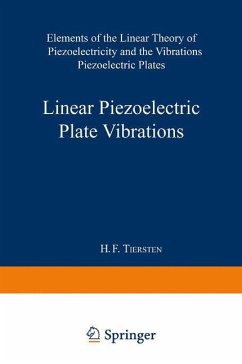 Linear Piezoelectric Plate Vibrations