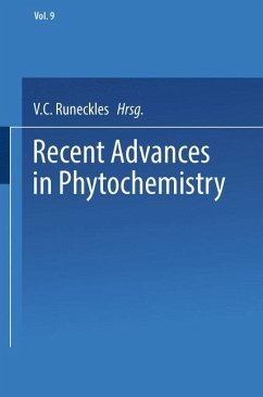 Recent Advances in Phytochemistry - Runeckles, V. C.