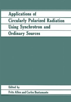 Applications of Circularly Polarized Radiation Using Synchrotron and Ordinary Sources - Allen, Fritz;Bustamante, Carlos