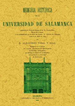 Memoria histórica de la Universidad de Salamanca - Vidal Y Díaz, Alejandro