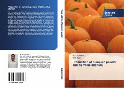 Production of pumpkin powder and its value addition - Kulkarni, A.S.;Joshi, D.C.