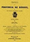 Crónica de la provincia de Burgos - Maldonado Macanaz, Joaquín de