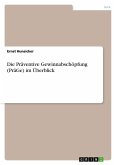 Die Präventive Gewinnabschöpfung (PräGe) im Überblick Die Präventive Gewinnabschöpfung (PräGe) im Überblick