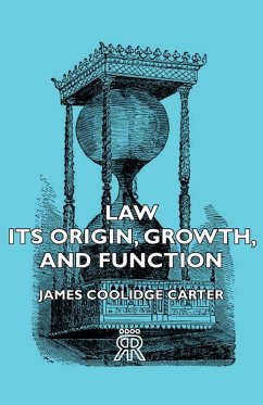 Cover Law - Its Origin, Growth, and Function (eBook, ePUB)