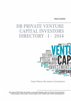 DB Private Venture Capital Investors Directory I - 2014 (eBook, ePUB) - Duthel, Heinz