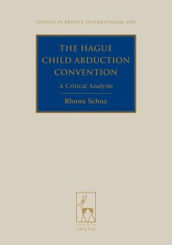 The Hague Child Abduction Convention (eBook, ePUB) - Schuz, Rhona