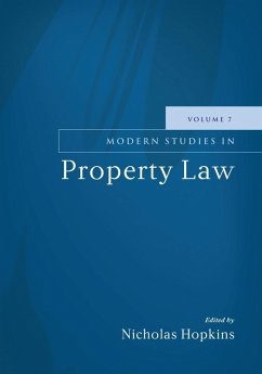 Cover Modern Studies in Property Law - Volume 7 (eBook, ePUB)