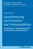 Leserlenkung und Grenzen der Interpretation (eBook, PDF)