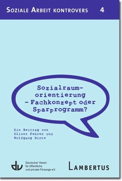 Sozialraumorientierung - Fachkonzept oder Sparprogramm? (eBook, PDF)