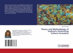 Theory and Methodology of Violinist's Performing Culture Formation