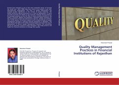 Quality Management Practices in Financial Institutions of Rajasthan - Prasad, Hanuman